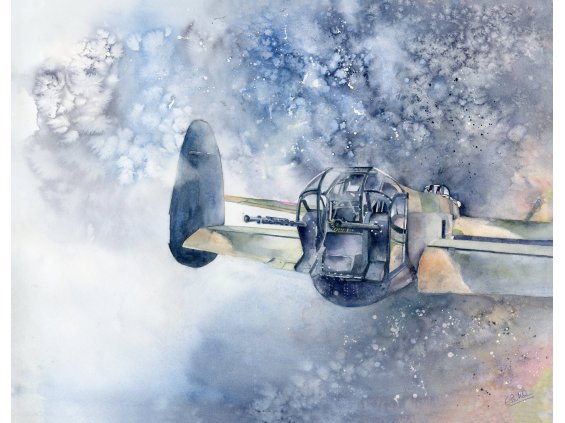 Avro-Lancaster-On-Mission