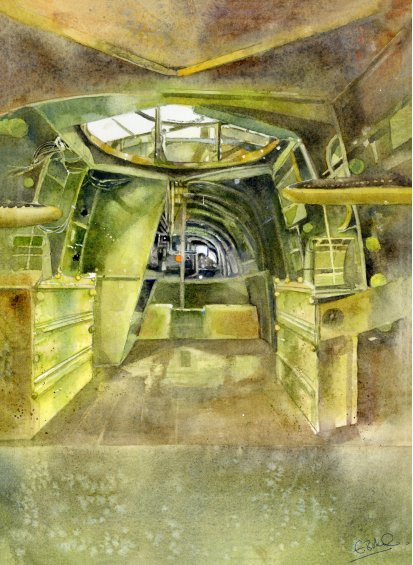 Avro-Lancaster-Towards-The-Rear-Gunner