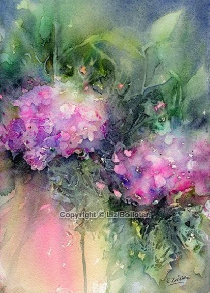 Midnight Hydrangeas